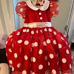 Pottery barn kids Minnie Mouse costume